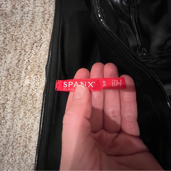 Spanx faux leather leggings! - Picture 3 of 3